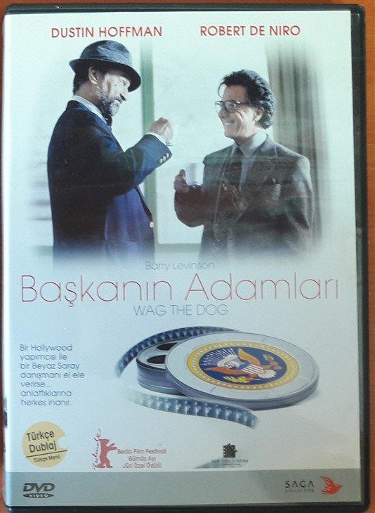 BAŞKANIN ADAMLARI - WAG THE DOG - DUSTIN HOFFMAN - ROBERT DE NIRO - BARRY LEVINSON - DVD 2.EL
