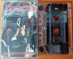 EXPLOITED - DEATH BEFORE DISHONOUR CASSETTE MADE IN TURKEY ''USED''