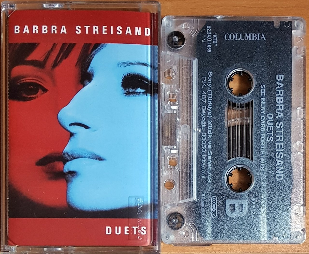 BARBRA STREISAND - DUETS (2002) COLUMBIA KASET 2.EL