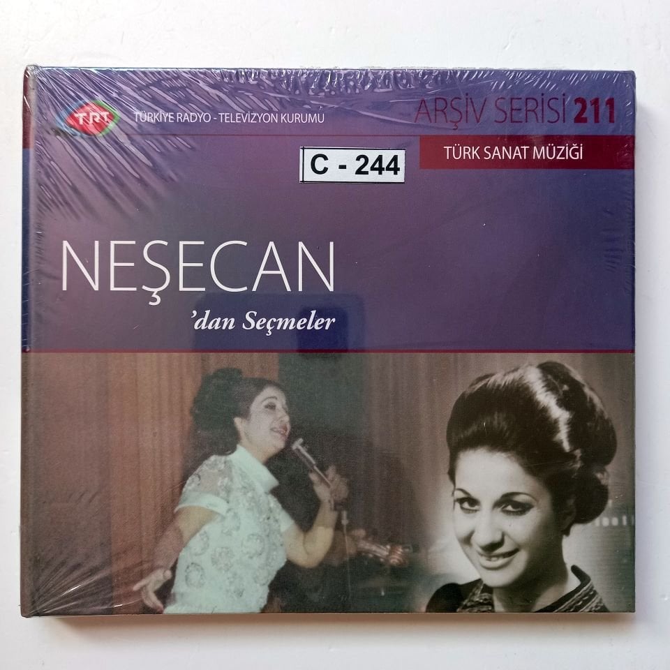 NEŞECAN'DAN SEÇMELER / TÜRK SANAT MÜZİĞİ / TRT ARŞİV SERİSİ 211 - CD SIFIR