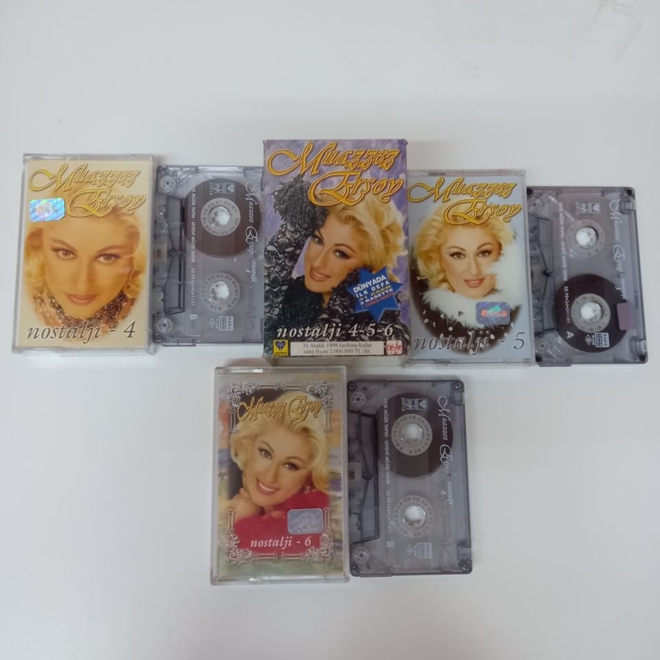 MUAZZEZ ABACI - NOSTALJİ 4,5,6 - KASET 2.EL