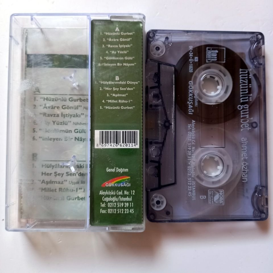 AHMET ÖZKAN - HÜZÜNLÜ GURBET (1994) - KASET 2.EL
