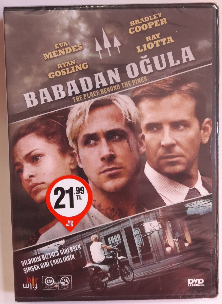 BABADAN OĞULA - PLACE BEYOND THE PINES - RYAN GOSLING - DVD SIFIR