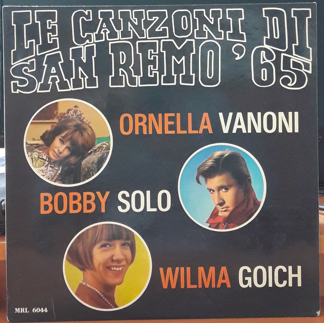LE CANZONI DI SAN REMO'65 - ORNELLA VANONI, BOBBY SOLO, WILMA GOICH - PLAK 2.EL