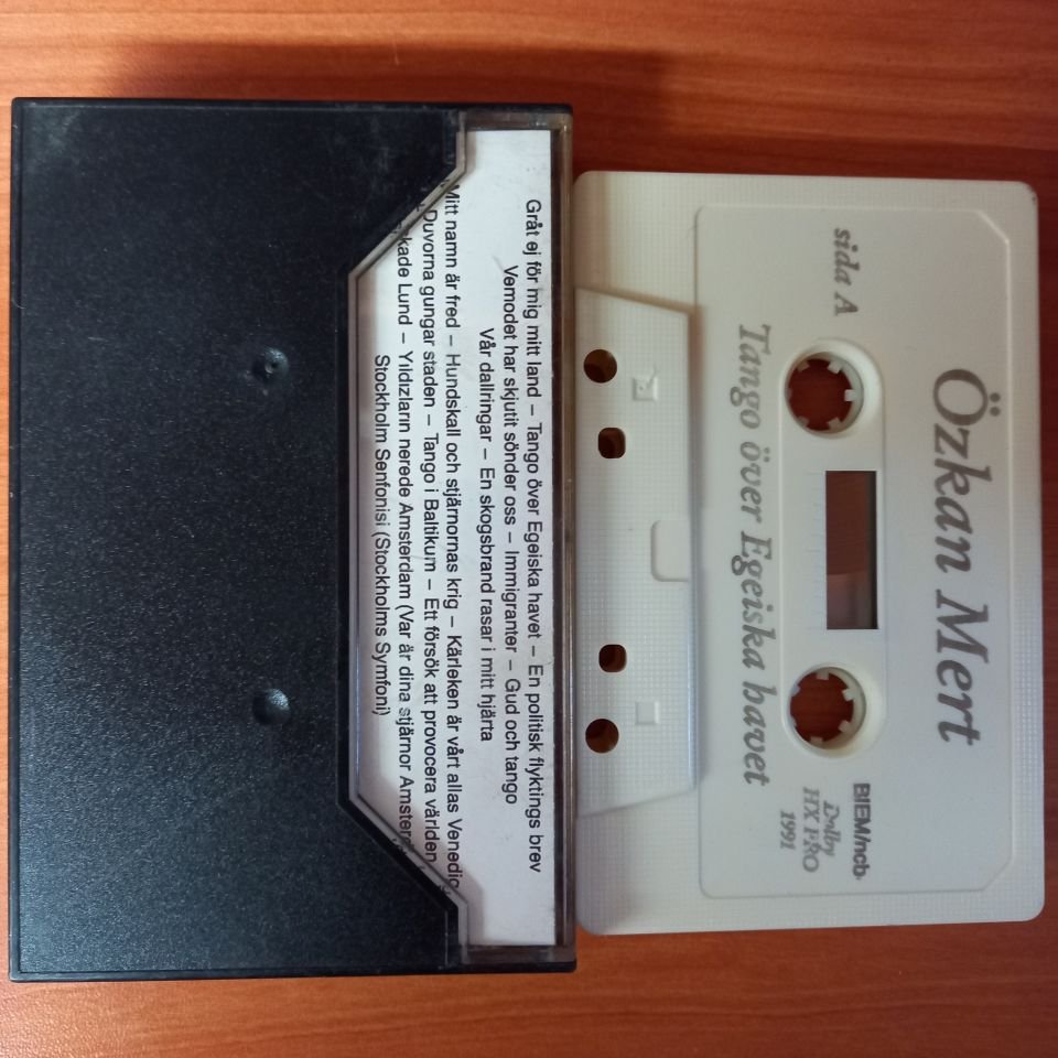 ÖZKAN MERT - TANGO ÖVER EGEISKA HAVET (1991) - KASET 2.EL