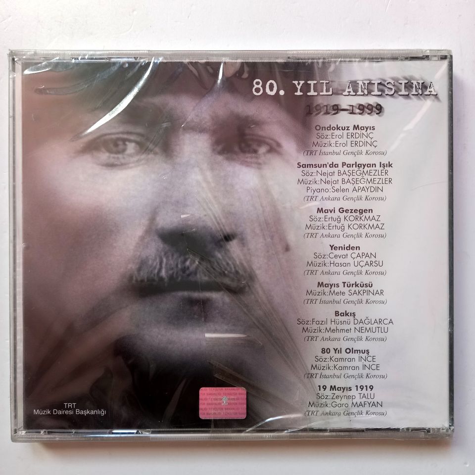 80. YIL ANISINA 1919-1999 / TRT ARŞİV SERİSİ - CD SIFIR