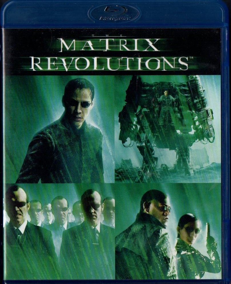 THE MATRIX REVOLUTIONS - KEANU REEVES - BLU RAY 2.EL