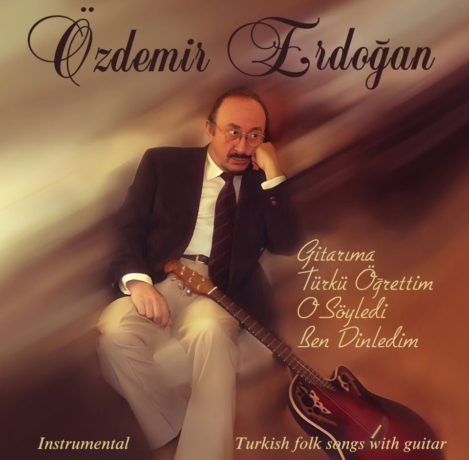 ÖZDEMİR ERDOĞAN - GİTARIMA TÜRKÜ ÖĞRETTİM O SÖYLEDİ BEN DİNLEDİM (2004) - LP 2025 BASIM SIFIR PLAK