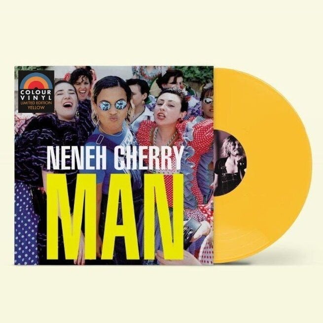 NENEH CHERRY - MAN (2023) - LP LIMITED EDITION YELLOW COLOUR VINYL SARI RENKLİ SIFIR PLAK