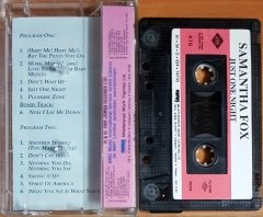SAMANTHA FOX - JUST ONE NIGHT (1991) MMY KASET 2.EL