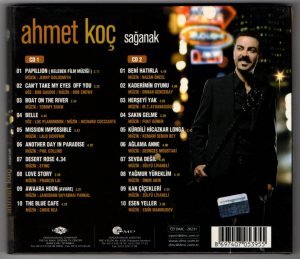 AHMET KOÇ - SAĞANAK (2006) - DIGIPACK 2CD 2.EL
