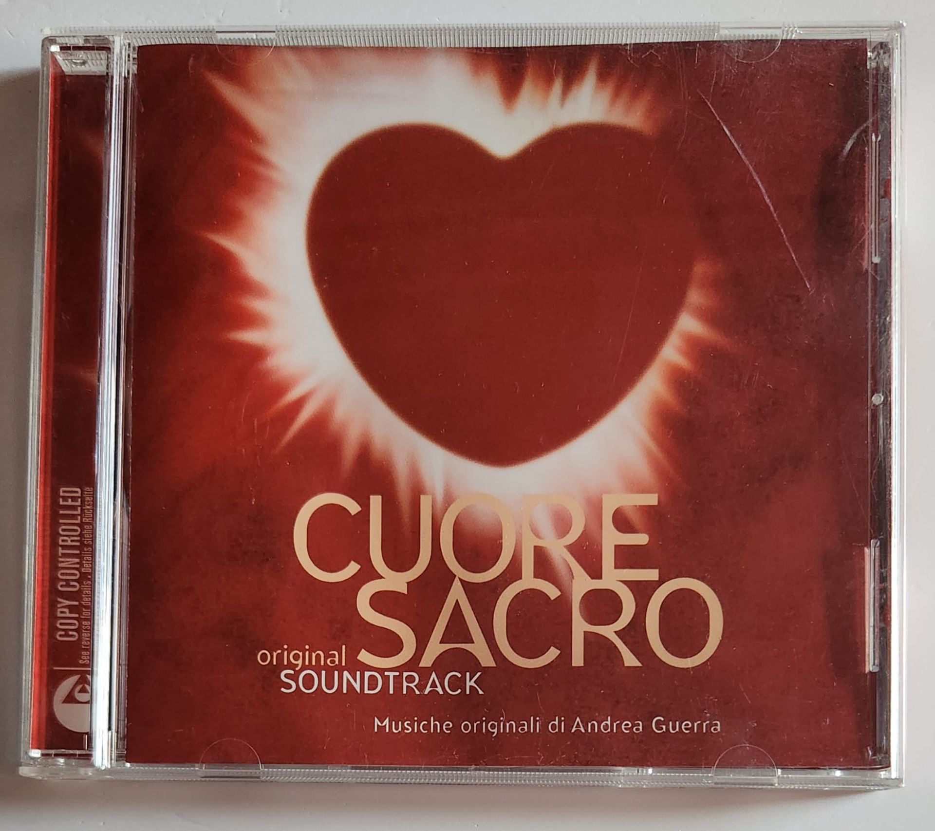 KUTSAL YÜREK / CUORE SACRE - SOUNDTRACK / ANDREA GUERRA (2005) - CD 2.EL