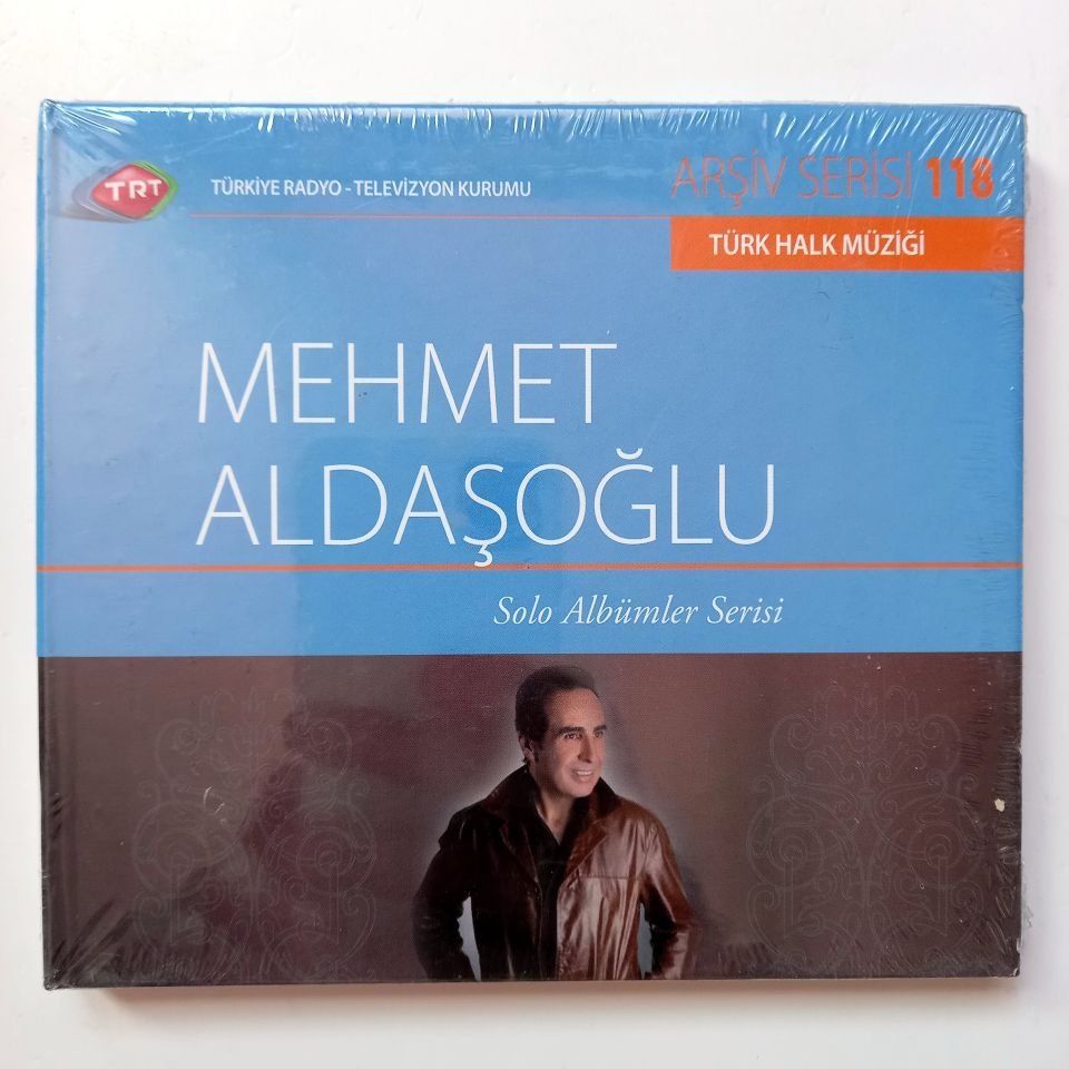 MEHMET ALDAŞOĞLU / TÜRK HALK MÜZİĞİ / TRT ARŞİV SERİSİ 118 - CD SIFIR