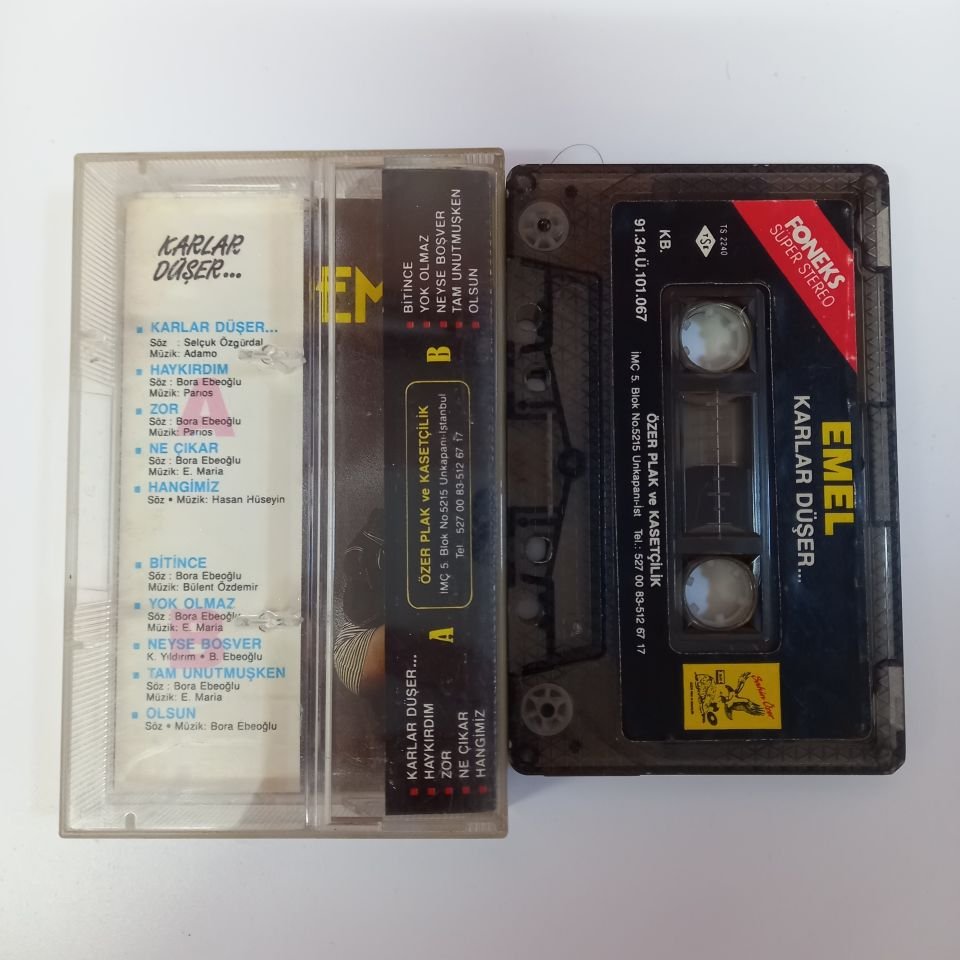EMEL - KARLAR DÜŞER... (1991) - KASET 2.EL