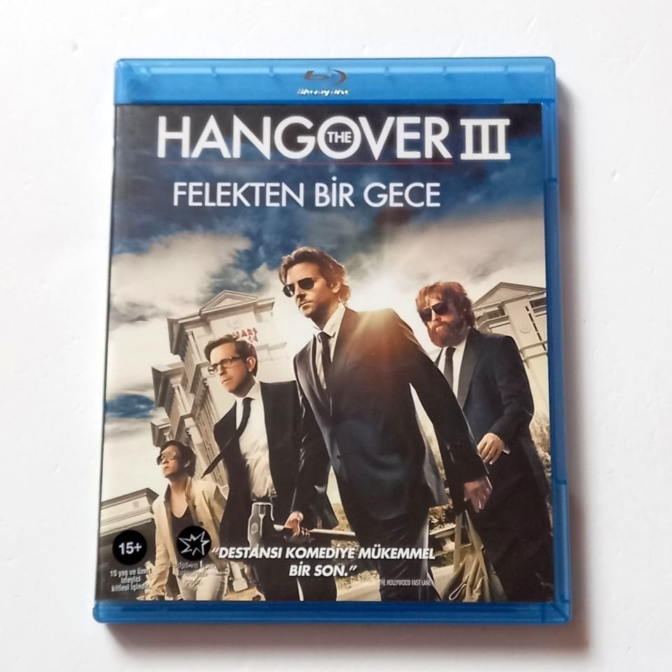 FELEKTEN BİR GECE 3 / THE HANGOVER III - BRADLEY COOPER, ED HELMS, ZACH GALIFIANAKIS - YÖN.: TODD PHILLIPS - BLU-RAY 2.EL