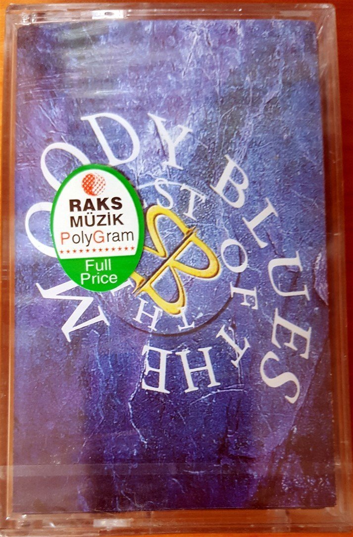 MOODY BLUES - THE BEST OF (1996) RAKS CASSETTE MADE IN TURKEY ''NEW''