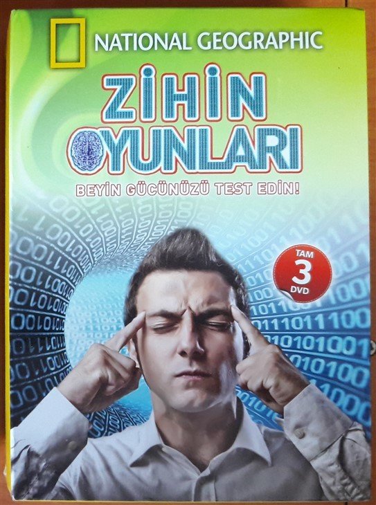 ZİHİN OYUNLARI - NATIONAL GEOGRAPHIC - 3DVD 2.EL