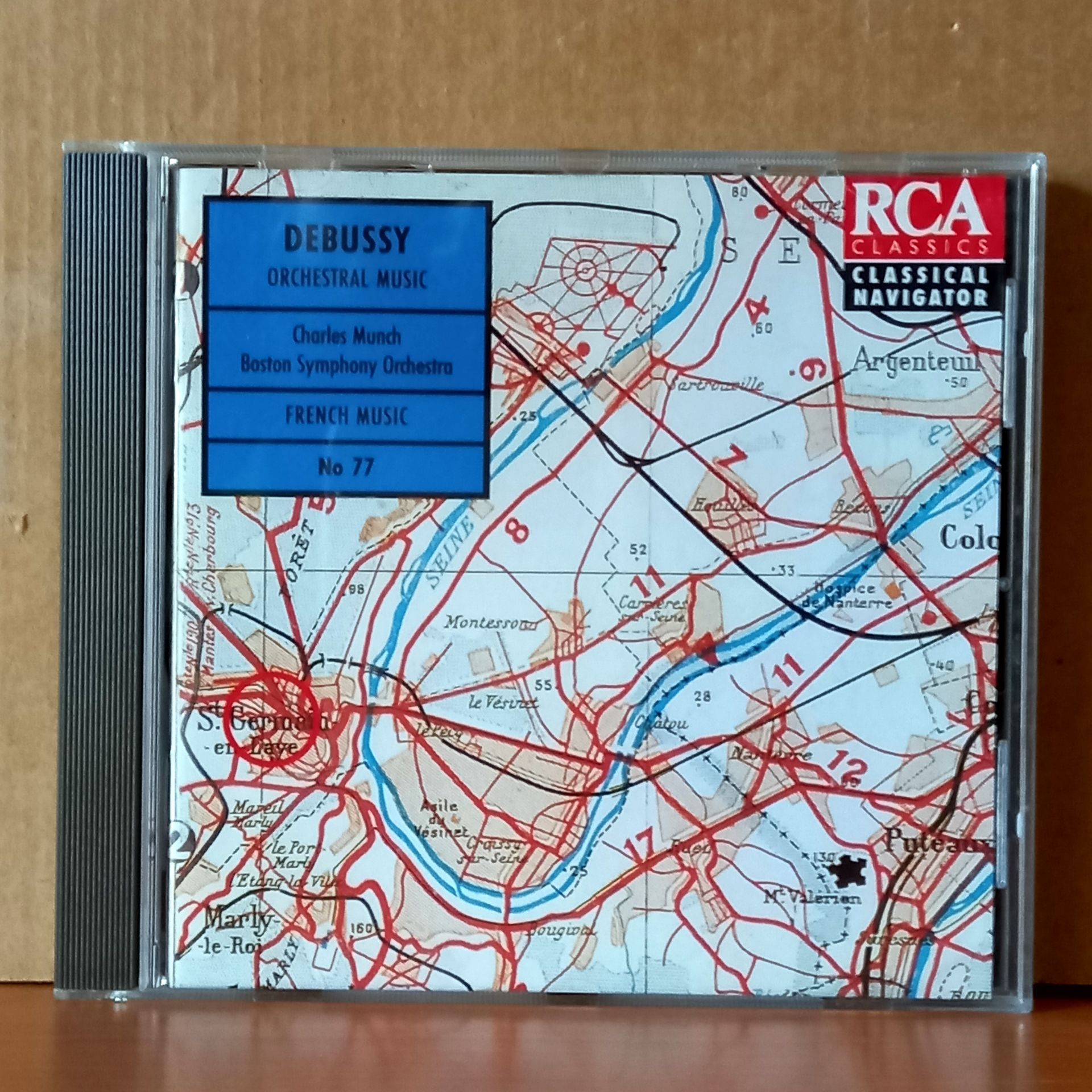 DEBUSSY / ORCHESTRAL MUSIC: LA MER / PRELUDE A L'APRES-MIDI D'UN FAUNE / NUAGES / FETES / PRINTEMPS / BOSTON SYMPHONY ORCHESTRA, CHARLES MUNCH (1994) - CD 2.EL