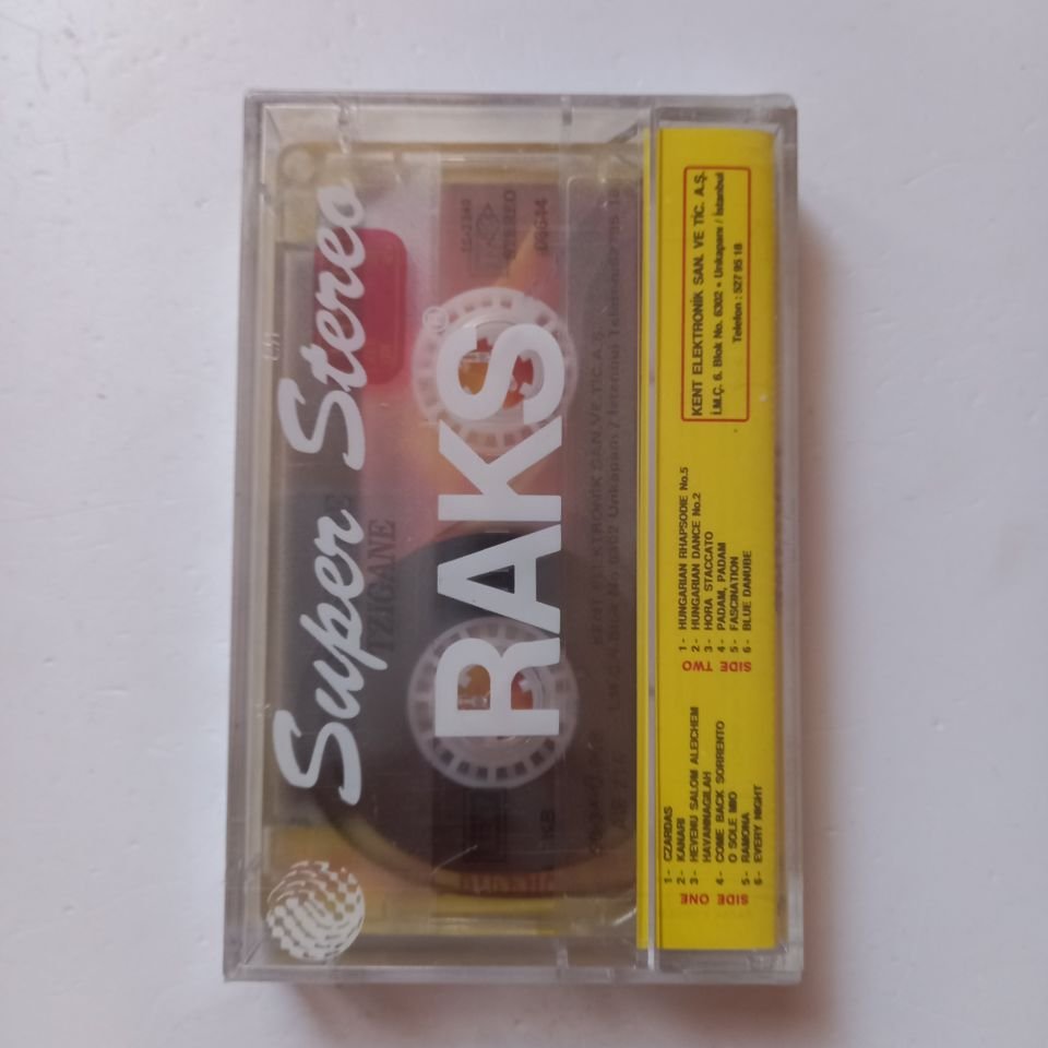 GYPSY FIRE / ESİN ENGİN ORKESTRASI / TZIGANE (1990) - KASET SIFIR