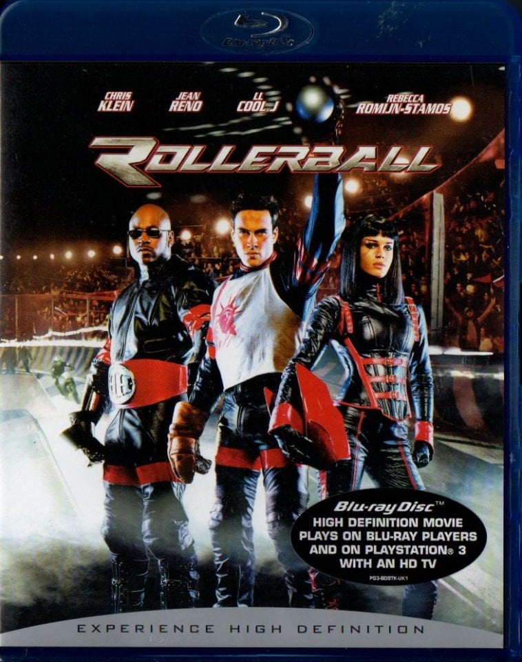 ROLLERBALL (2002) - CHRIS KLEIN - JEAN RENO - LL COOL J - BLU-RAY 2.EL
