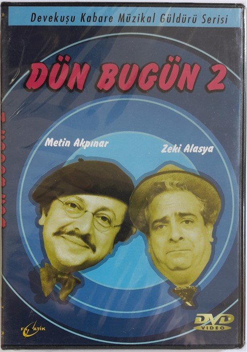 DÜN BUGÜN 2 DEVEKUŞU KABARE ZEKİ ALASYA METİN AKPINAR - DVD SIFIR