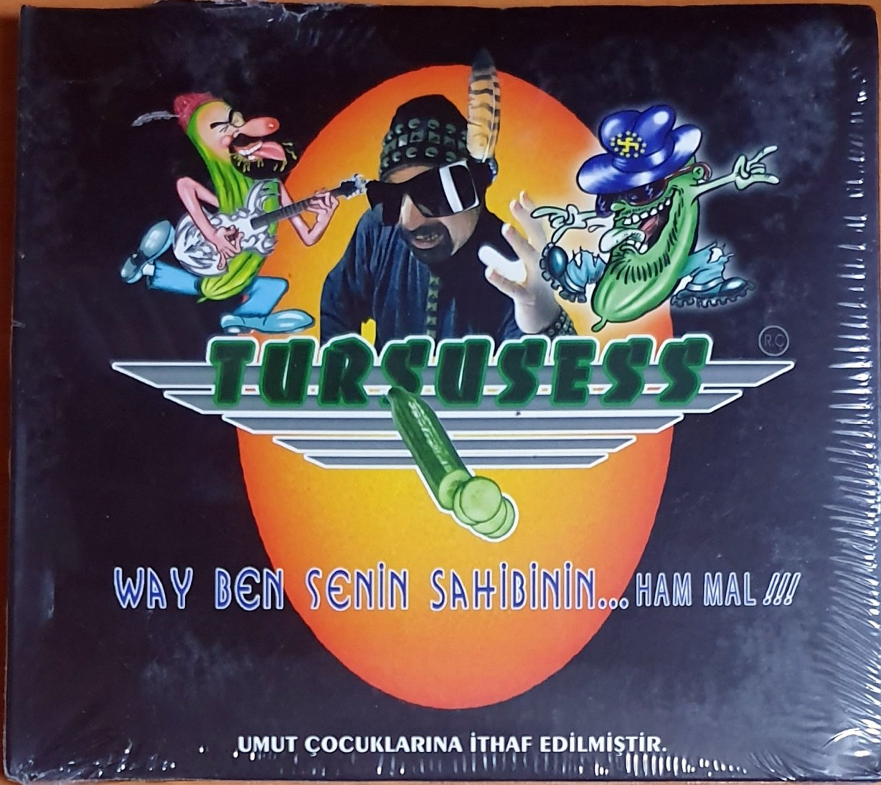 TURŞUSESS - WAY BEN SENİN SAHİBİNİN...HAM MAL (2006) - CD MEM MÜZİK SIFIR