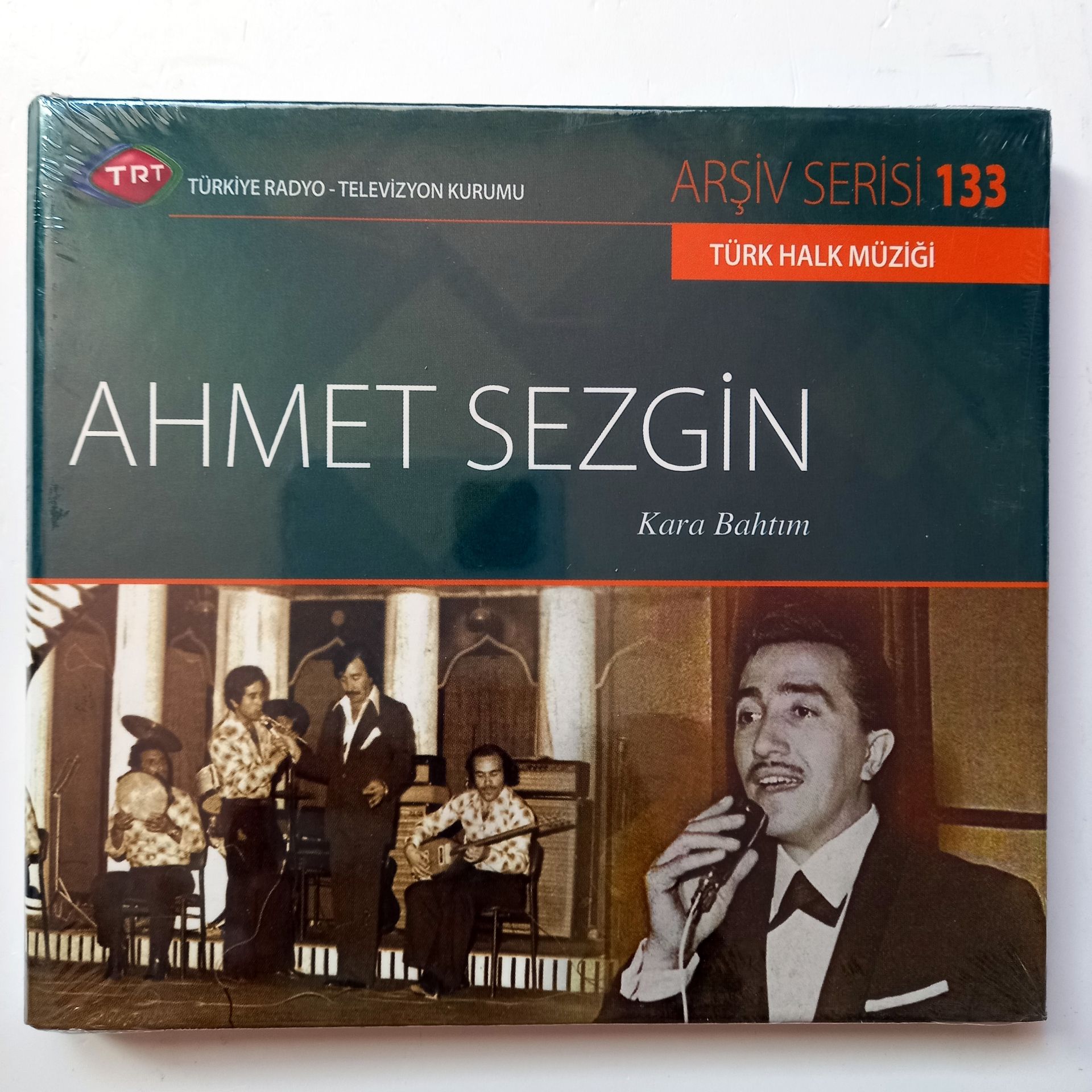 AHMET SEZGİN - KARA BAHTIM / TÜRK HALK MÜZİĞİ / TRT ARŞİV SERİSİ 133 - CD SIFIR