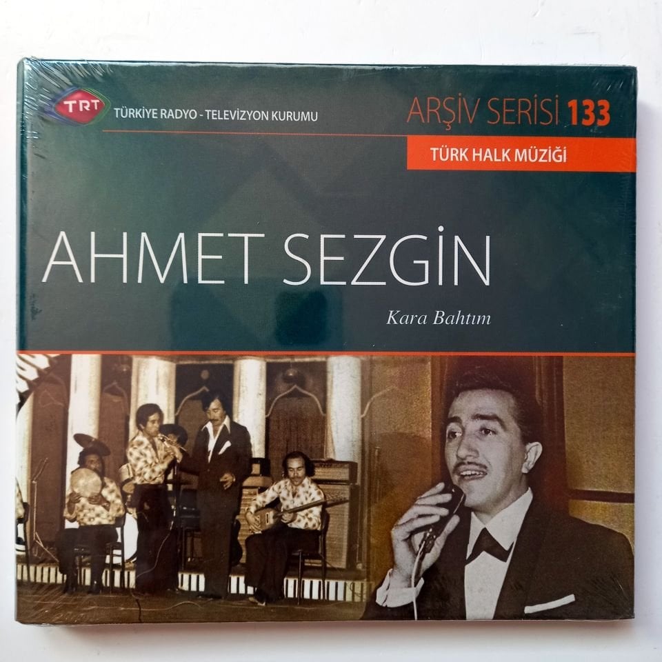 AHMET SEZGİN - KARA BAHTIM / TÜRK HALK MÜZİĞİ / TRT ARŞİV SERİSİ 133 - CD SIFIR