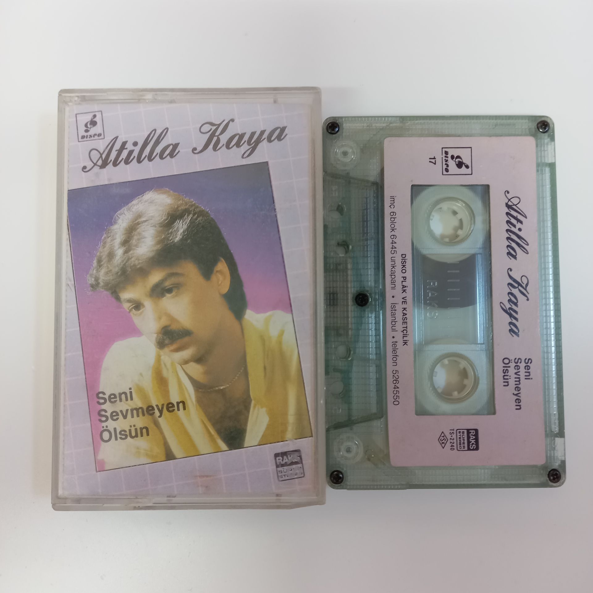 ATİLLA KAYA - SENİ SEVMEYEN ÖLSÜN - KASET 2.EL