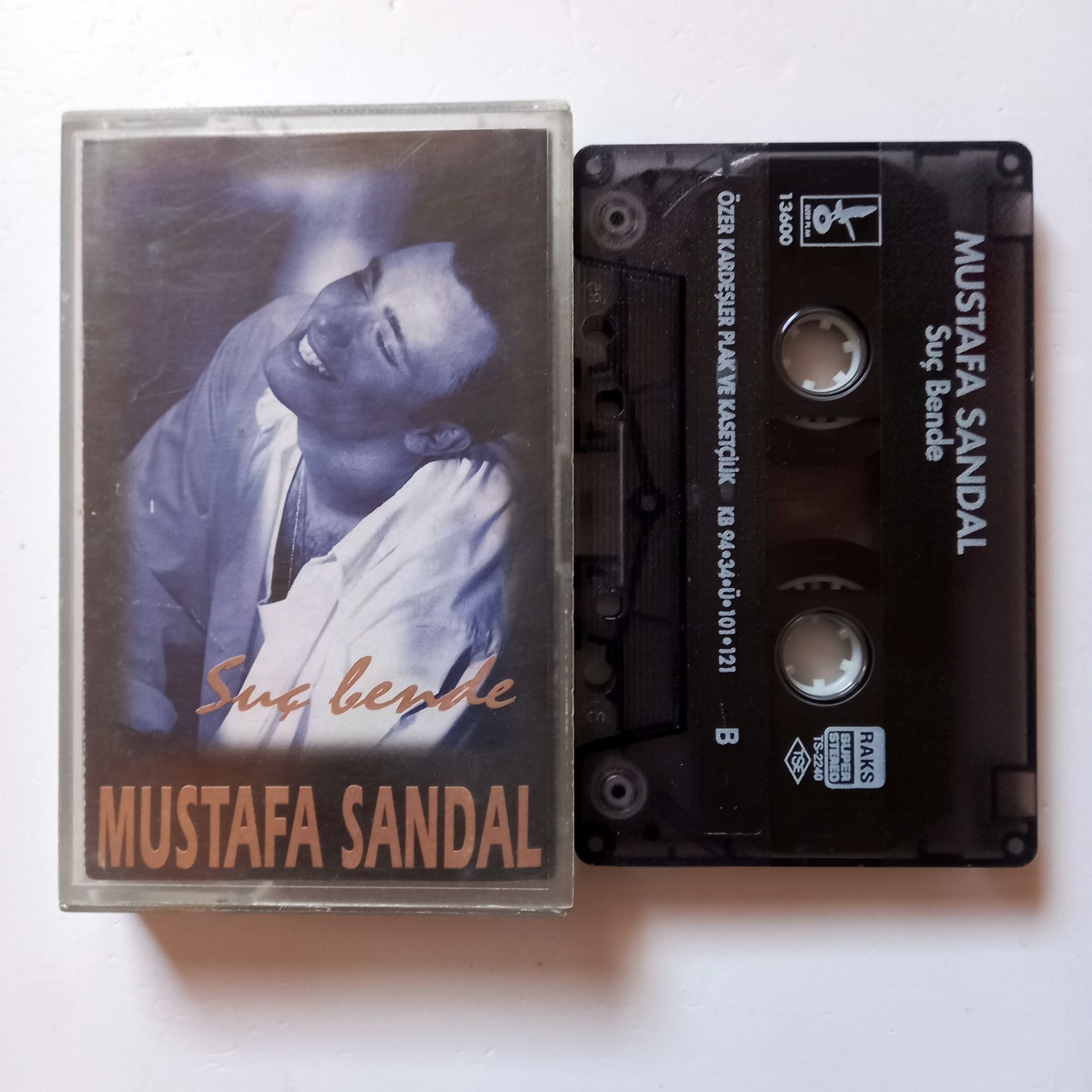 MUSTAFA SANDAL - SUÇ BENDE (1994) - KASET 2.EL