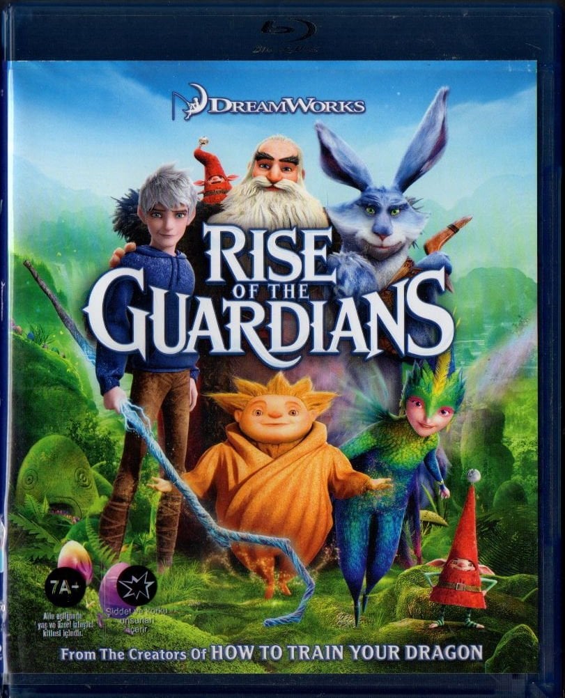 RISE OF THE GUARDIANS - EFSANE BEŞLİ - ANİMASYON - BLU-RAY 2.EL