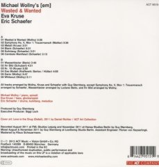 MICHAEL WOLLNY - WASTED & WANTED (2012) - LP ACT MUSIC 180GR SIFIR PLAK