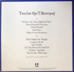CAT STEVENS - TEA FOR THE TILLERMAN 2 (1970) - SİYAH LP PLAK SIFIR