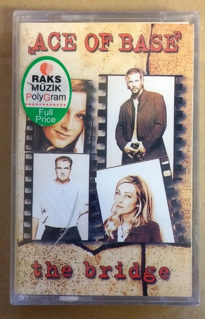 ACE OF BASE - THE BRIDGE CASSETTE RAKS MUZIK MADE IN TURKEY ''NEW''