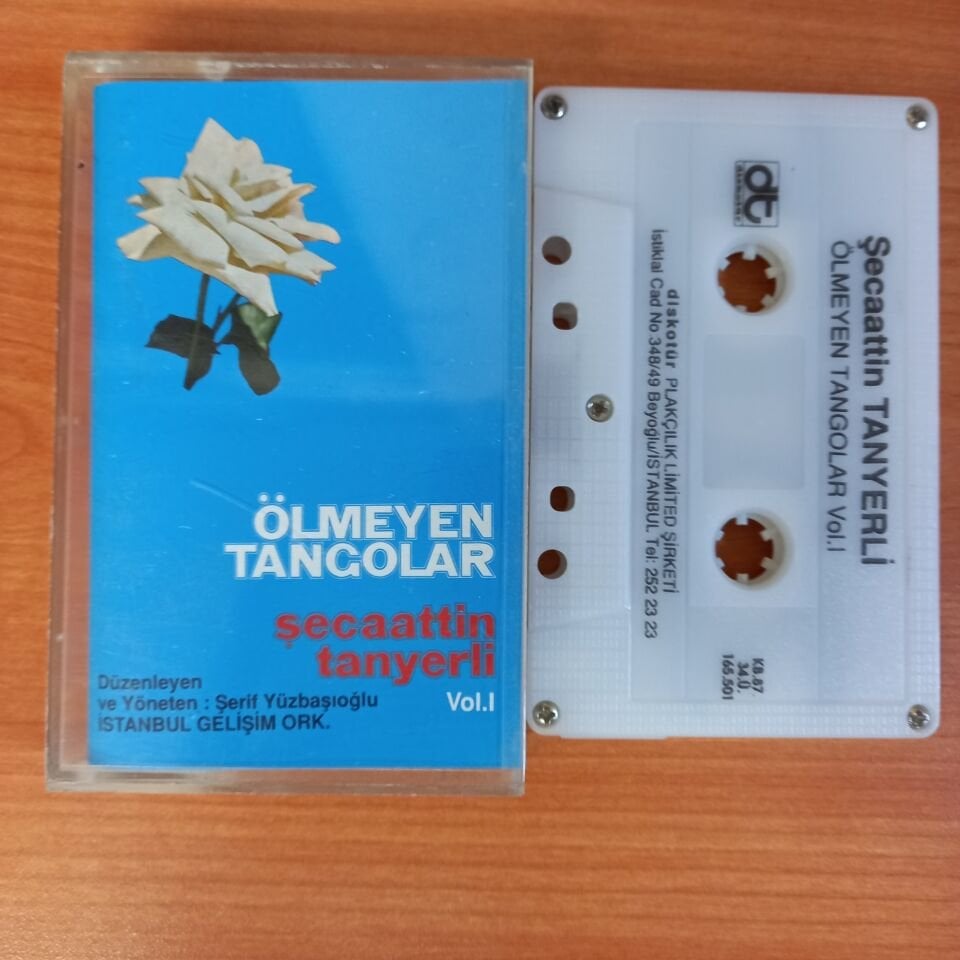 ŞECAATTİN TANYERLİ - ÖLMEYEN TANGOLAR VOL.1 (1987) - KASET 2.EL