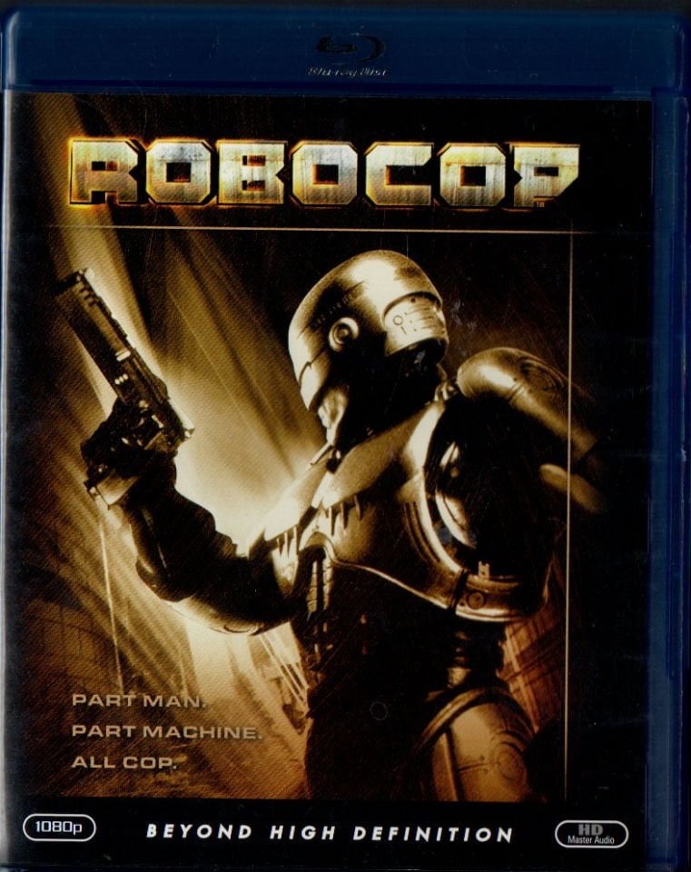 ROBOCOP (1987) PAUL VERHOEVEN - A BÖLGE BLU-RAY 2.EL TÜRKÇE ALTYAZI YOKTUR