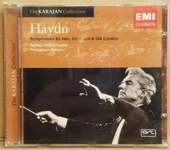 HAYDN - SYMPHONY NO 83 (THE HEN) NO 101 (THE CLOCK) NO 104 (LONDON) / KARAJAN (2005) - CD 2.EL