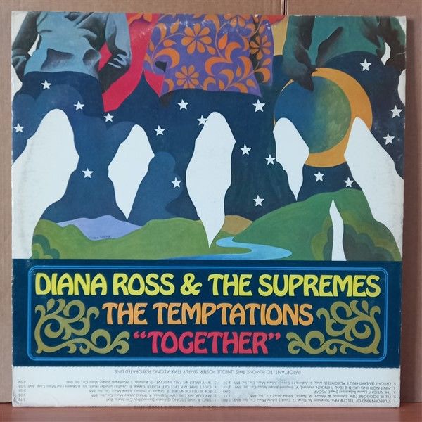 DIANA ROSS & THE SUPREMES WITH THE TEMPTATIONS – TOGETHER (1969) - LP 2.EL PLAK