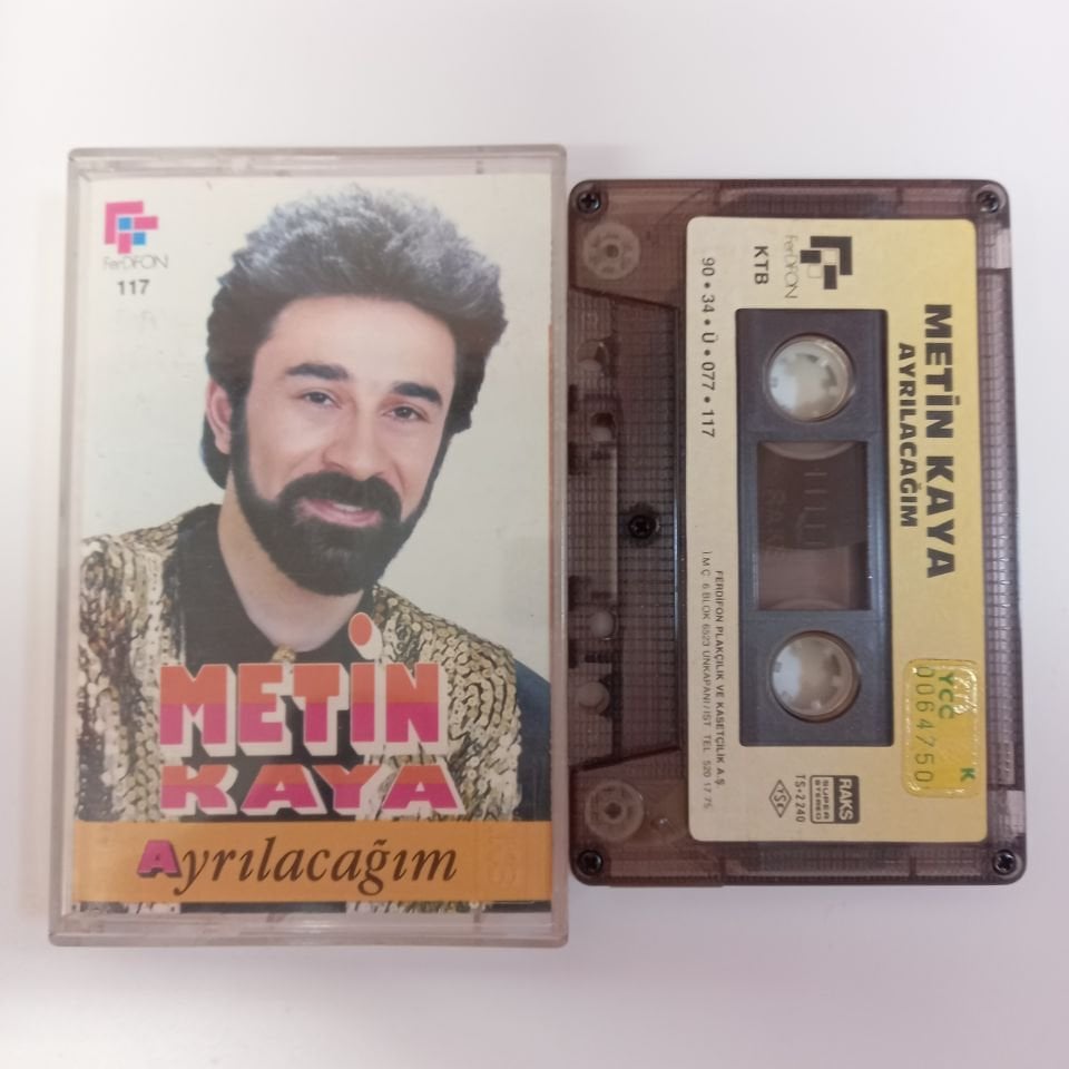 METİN KAYA - AYRILACAĞIM (1990) - KASET 2.EL