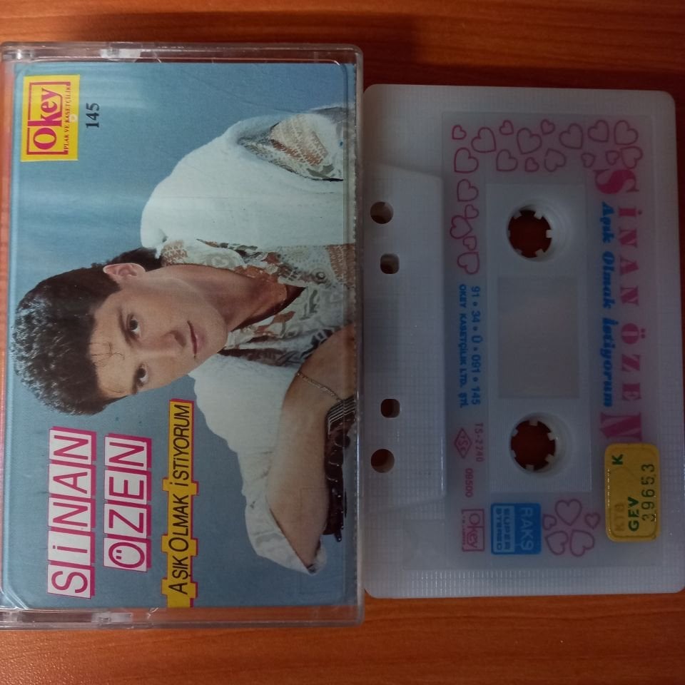 SİNAN ÖZEN - AŞIK OLMAK İSTİYORUM (1991) - KASET 2.EL