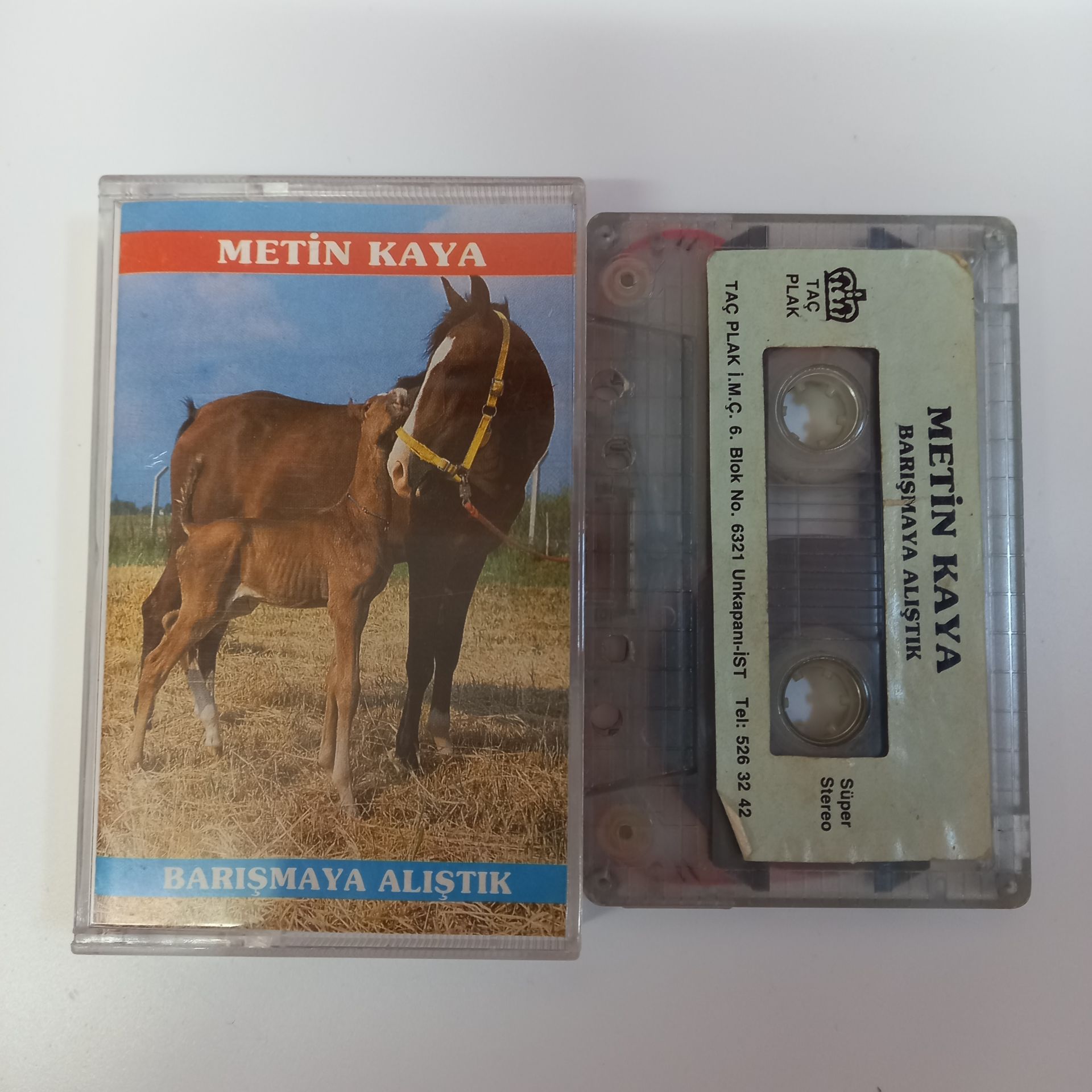 METİN KAYA - BARIŞMAYA ALIŞTIK - KASET 2.EL