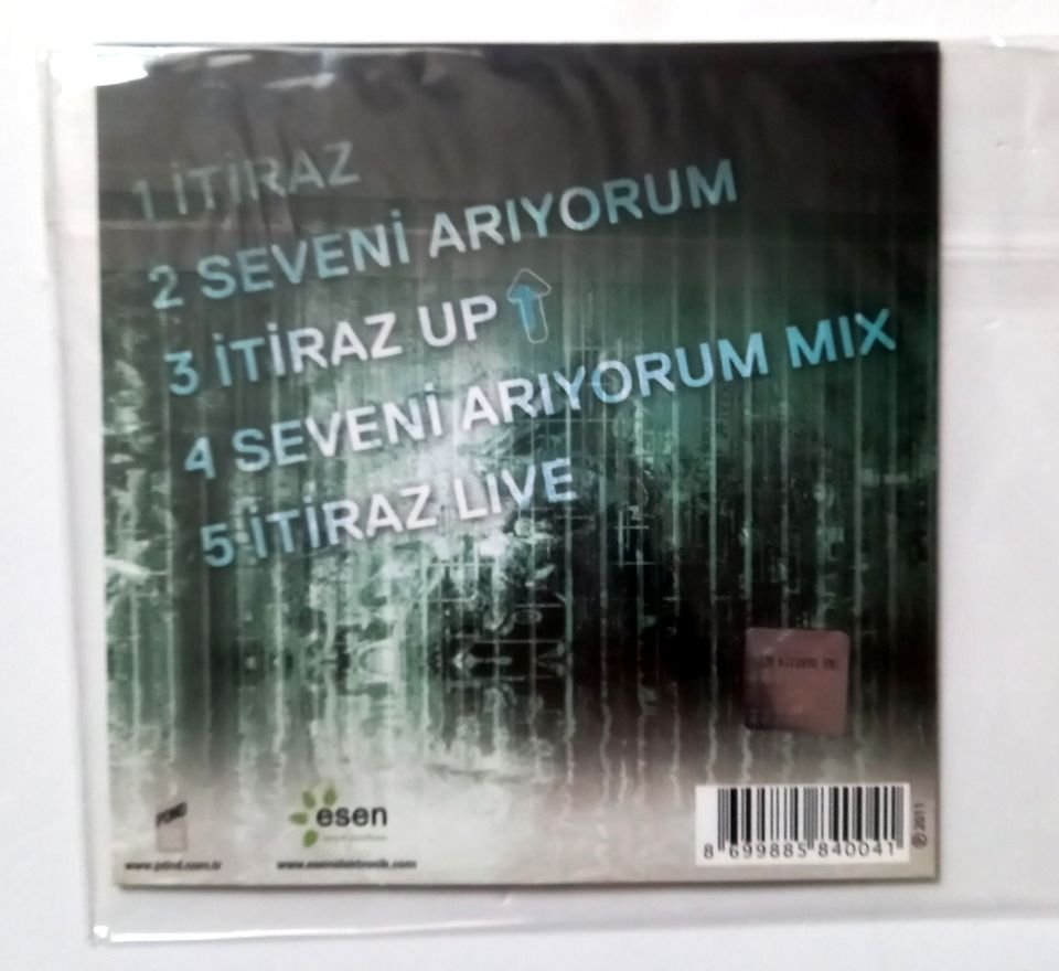 SONER SARIKABADAYI – İTİRAZ (2011) - CD 2.EL