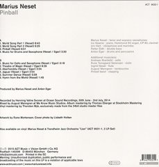MARIUS NESET - PINBALL (2015) - LP ACT MUSIC 180GR SIFIR PLAK
