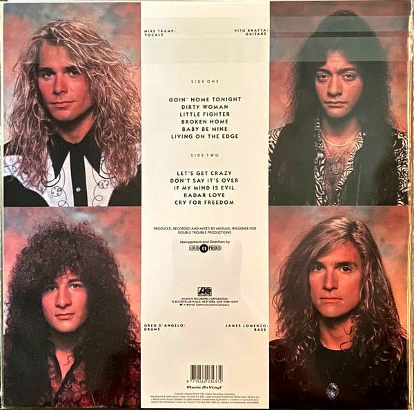 WHITE LION - BIG GAME (1989) - LP 180GR 2024 EDITION SIFIR PLAK