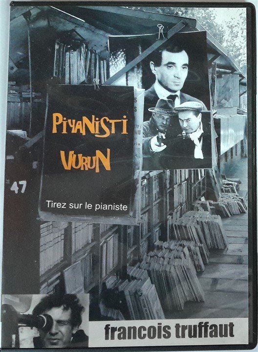 PİYANİSTİ VURUN - TIREZ SUR LE PIANISTE - CHARLES AZNAVOUR - FRANÇOIS TRUFFAUT - DVD 2.EL