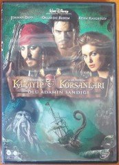 KARAYİP KORSANLARI ÖLÜ ADAMIN SANDIĞI - PIRATES OF THE CARIBBEAN DEAD MAN'S CHEST - JOHNNY DEPP - ORLANDO BLOOM - KEIRA KNIGHTLEY - DVD 2.EL