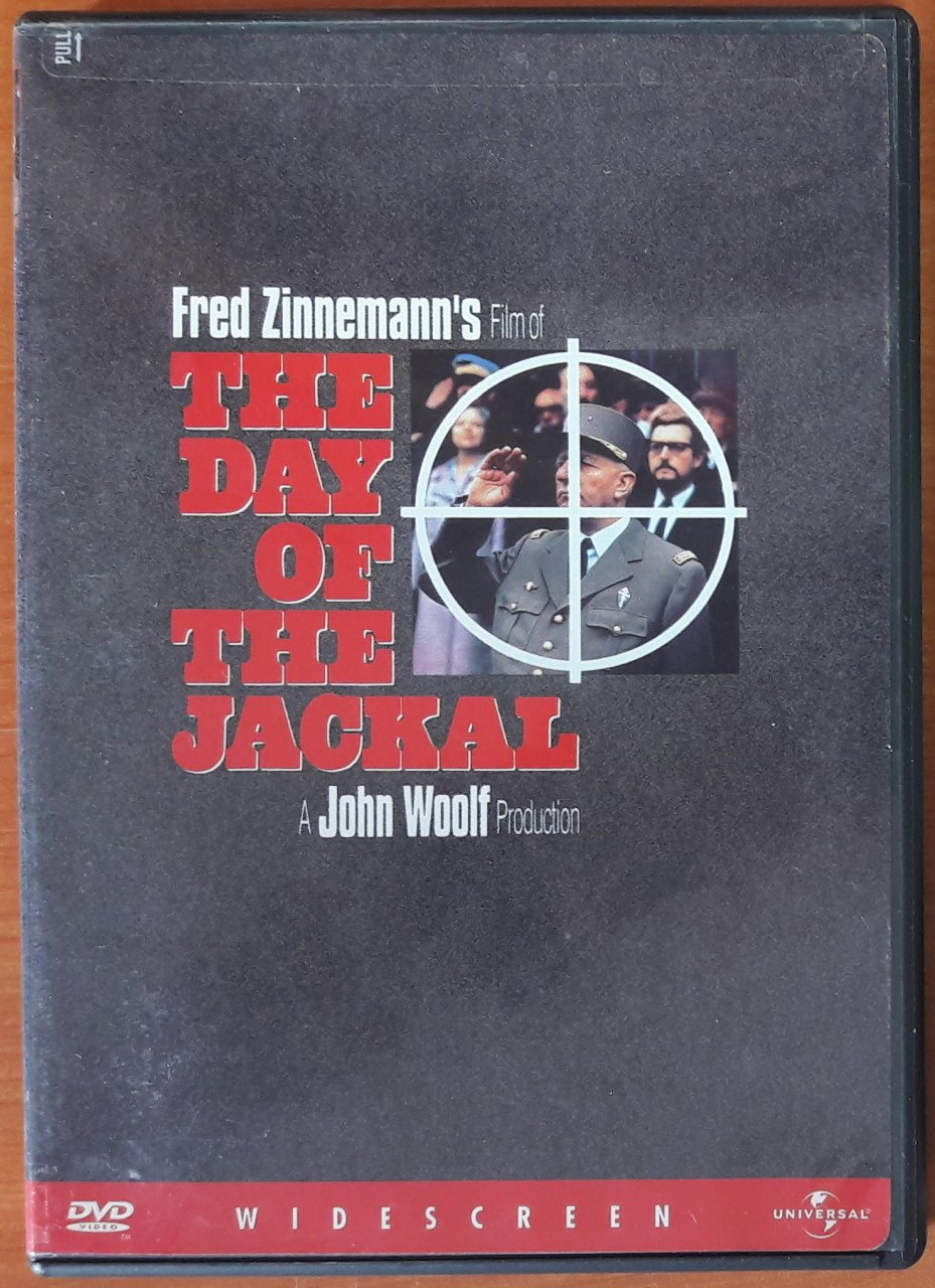 The DAY OF The JACKAL - EDWARD FOX - DVD 2.EL 1. BÖLGE TR ALTYAZI YOKTUR