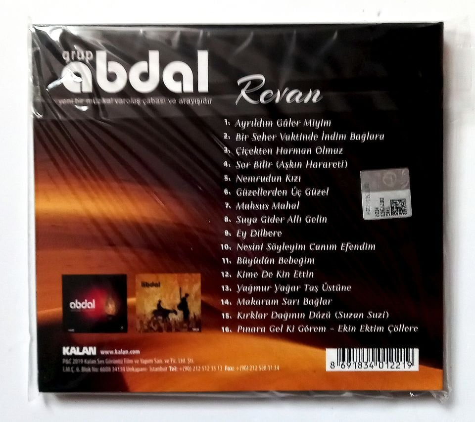 GRUP ABDAL – REVAN (2019) - CD 2.EL