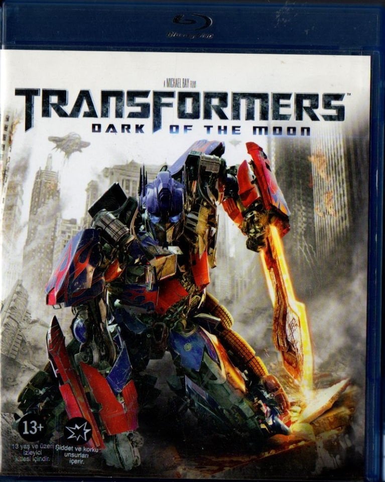 TRANSFORMERS AY'IN KARANLIK YÜZÜ - TRANSFORMER: DARK OF THE MOON - SHIA LaBEOUF - MICHAEL BAY - BLU-RAY 2.EL