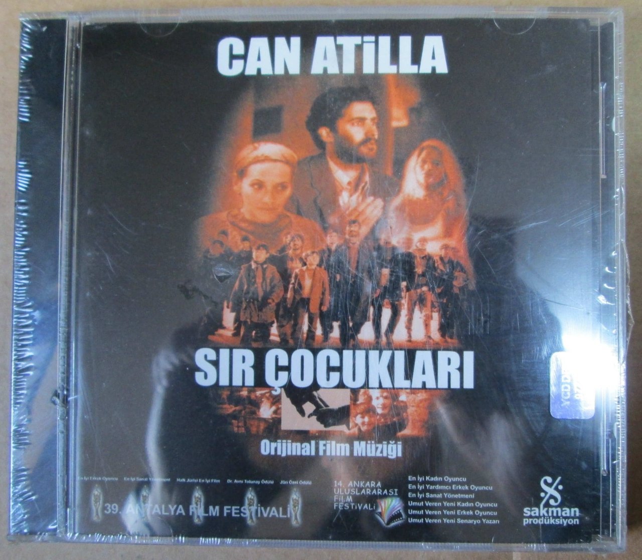 CAN ATİLLA - SIR ÇOCUKLARI FİLM MÜZİĞİ CD SIFIR